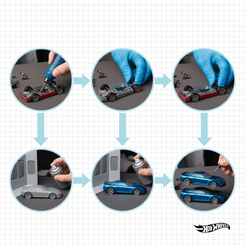 Hot Wheels Custom Nasıl Yapılır?