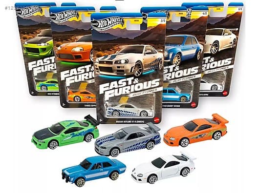 Hot Wheels Kusursuz FF Brian Set koleksiyon ürünü