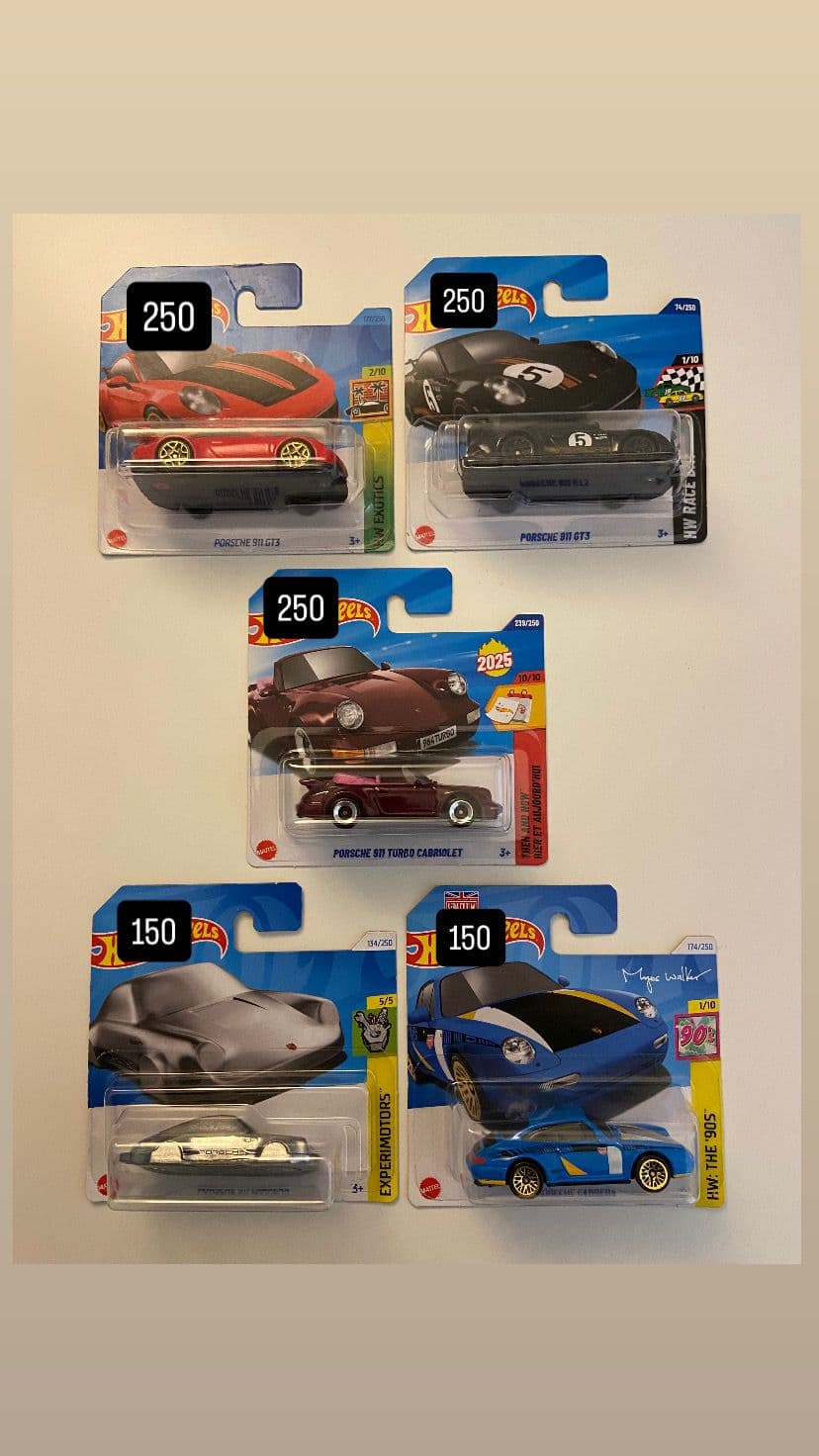 Hot Wheels Porsche Lot koleksiyon ürünü